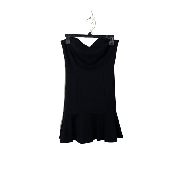 AMANDA UPRICHARD Black Rocky Strapless Mini Dress - Picture 3 of 6